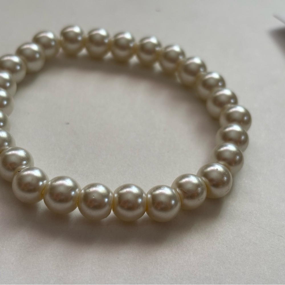 Vintage Pearl Beaded Bracelet